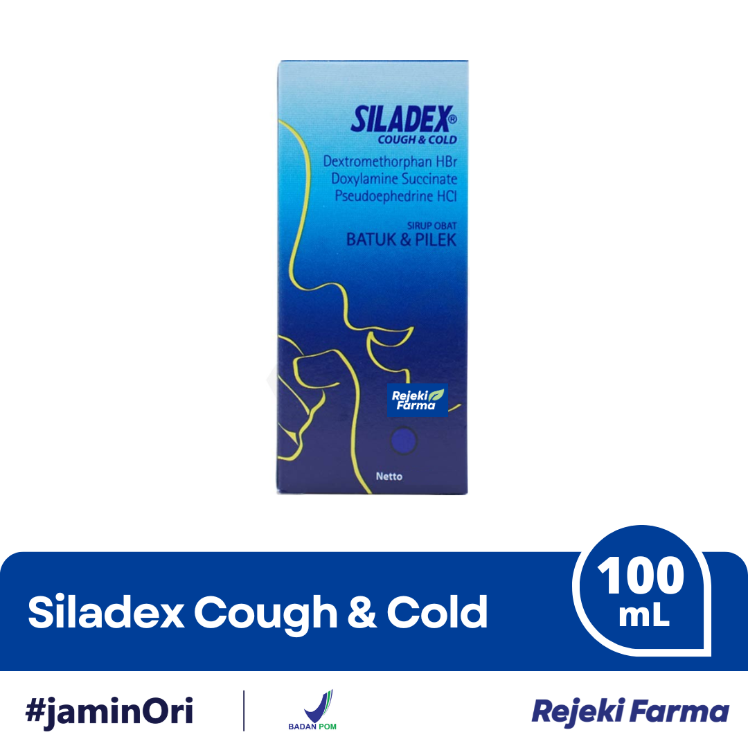 Siladex Cough & Cold Biru - 100 mL