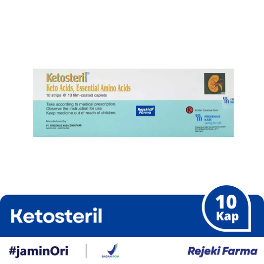 Ketosteril - 1 Strip isi 10 kaplet
