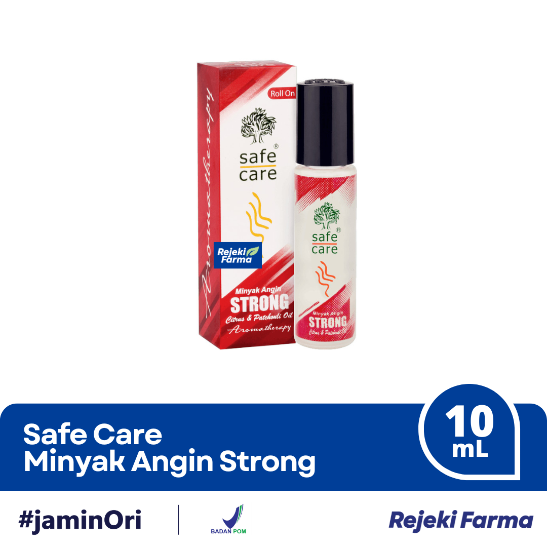 SafeCare Minyak Angin Strong Citrus & Patchouli 10 mL