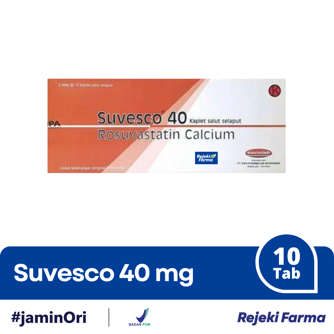 Suvesco 40 mg - 1 Strip isi 10 tablet