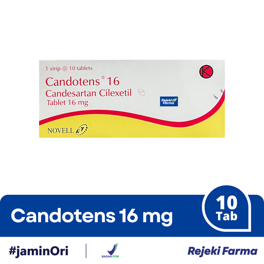 Candotens 16 mg Novell - 1 Strip isi 10 Tablet