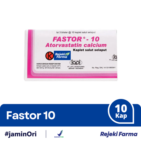 Fastor 10 - 1 Strip isi 10 Kaplet