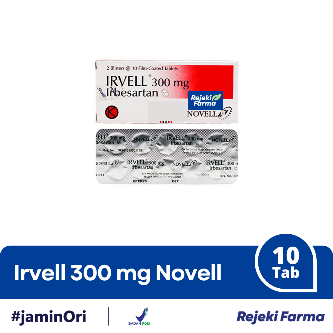Irvell 300 mg Novell - 1 Strip isi 10 Tablet