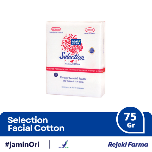 Kapas Selection Facial Cotton - 75 Gram