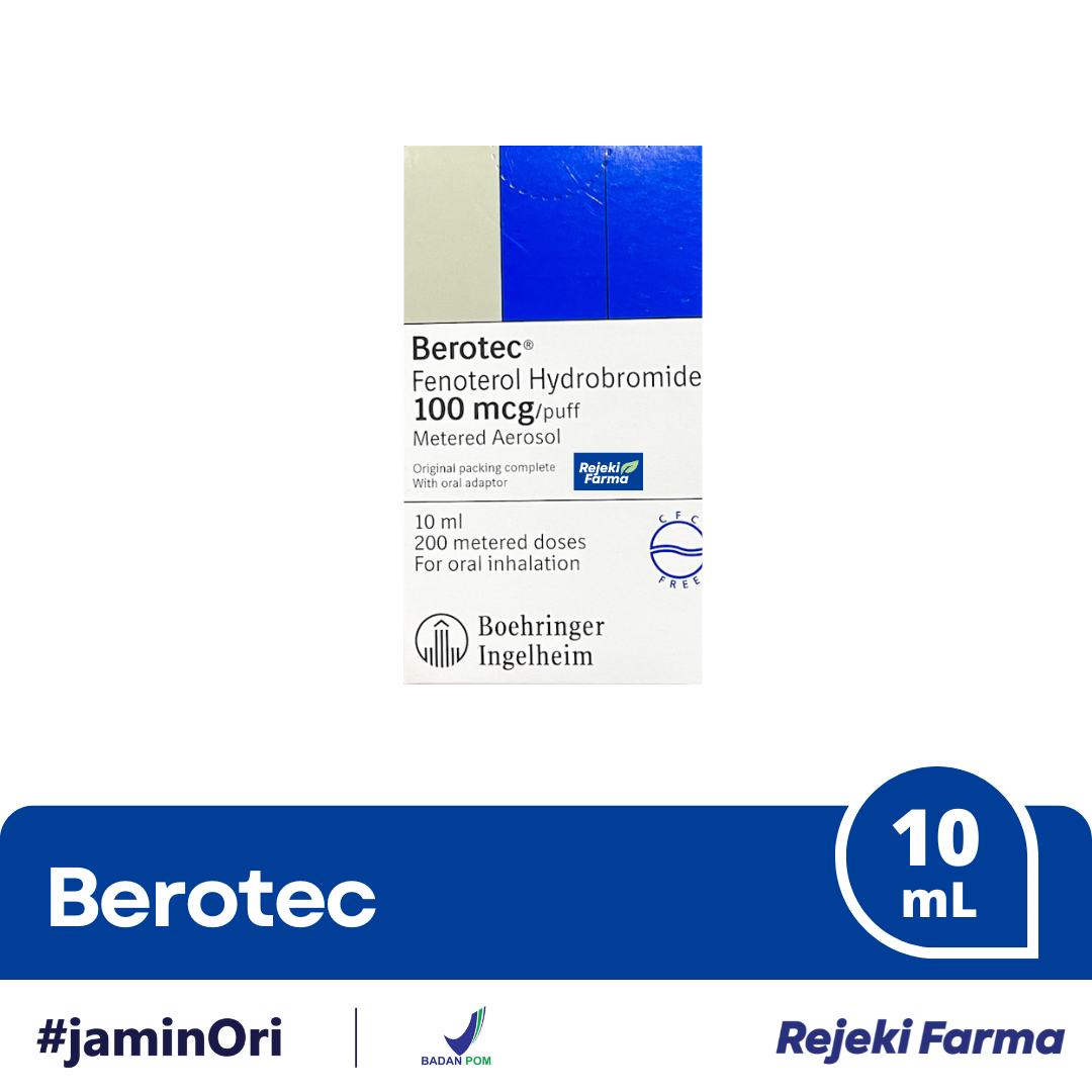 Berotec MDI 100 mcg/puff - 10 ml