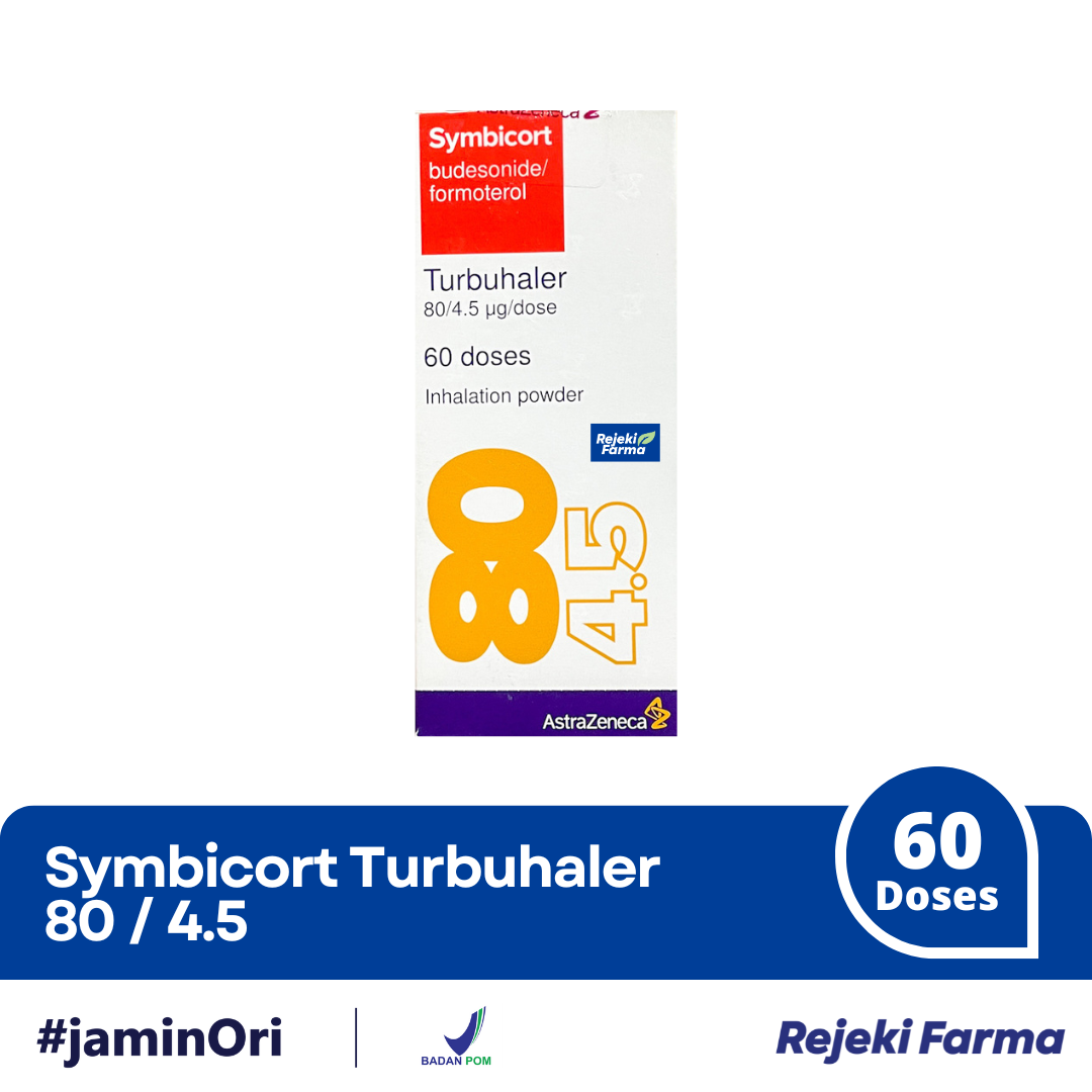 Symbicort Turbuhaler 80 mcg/4.5 mcg - 60 Dosis