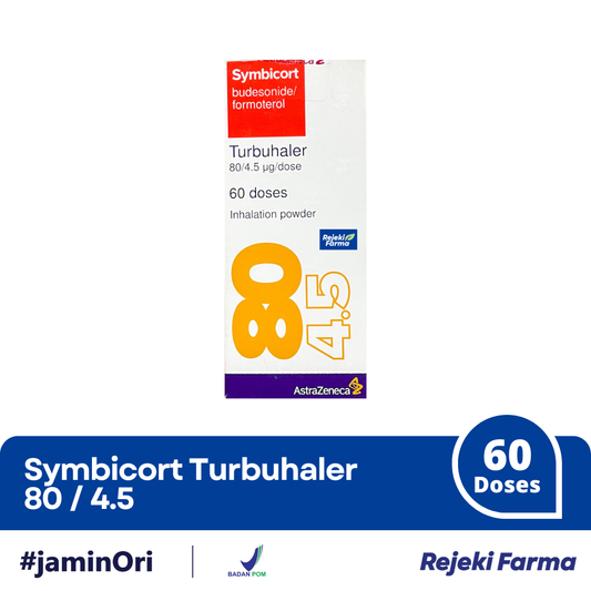 Symbicort Turbuhaler 80 mcg/4.5 mcg - 60 Dosis