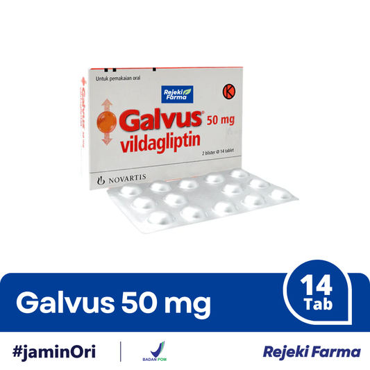 Galvus 50 mg - 1 Strip isi 14 Tablet