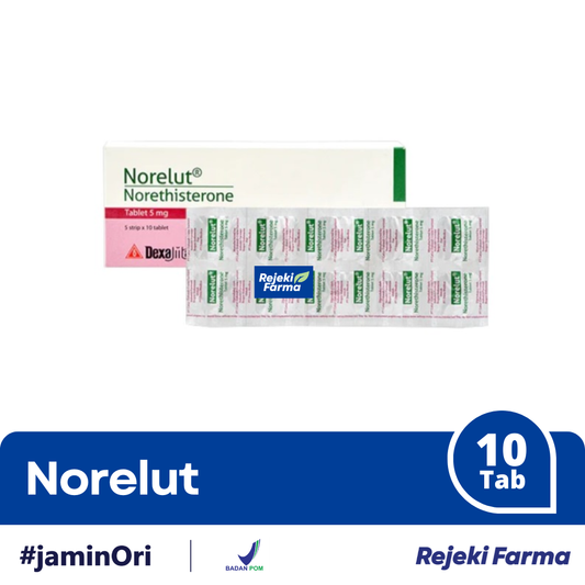 Norelut - 1 Strip isi 10 Tablet
