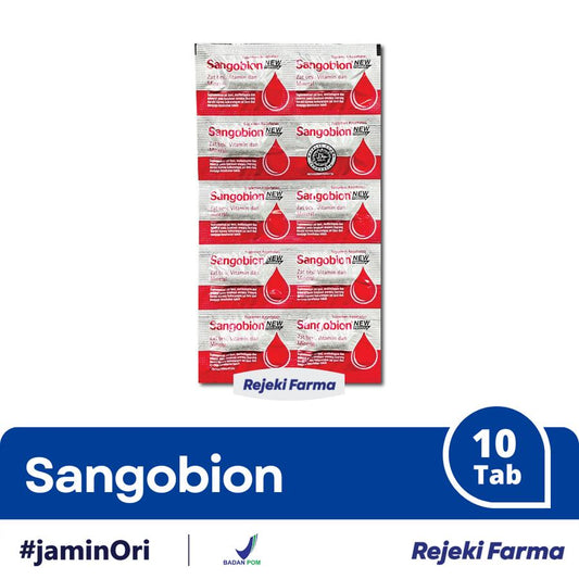 Sangobion - 1 strip isi 10 kapsul