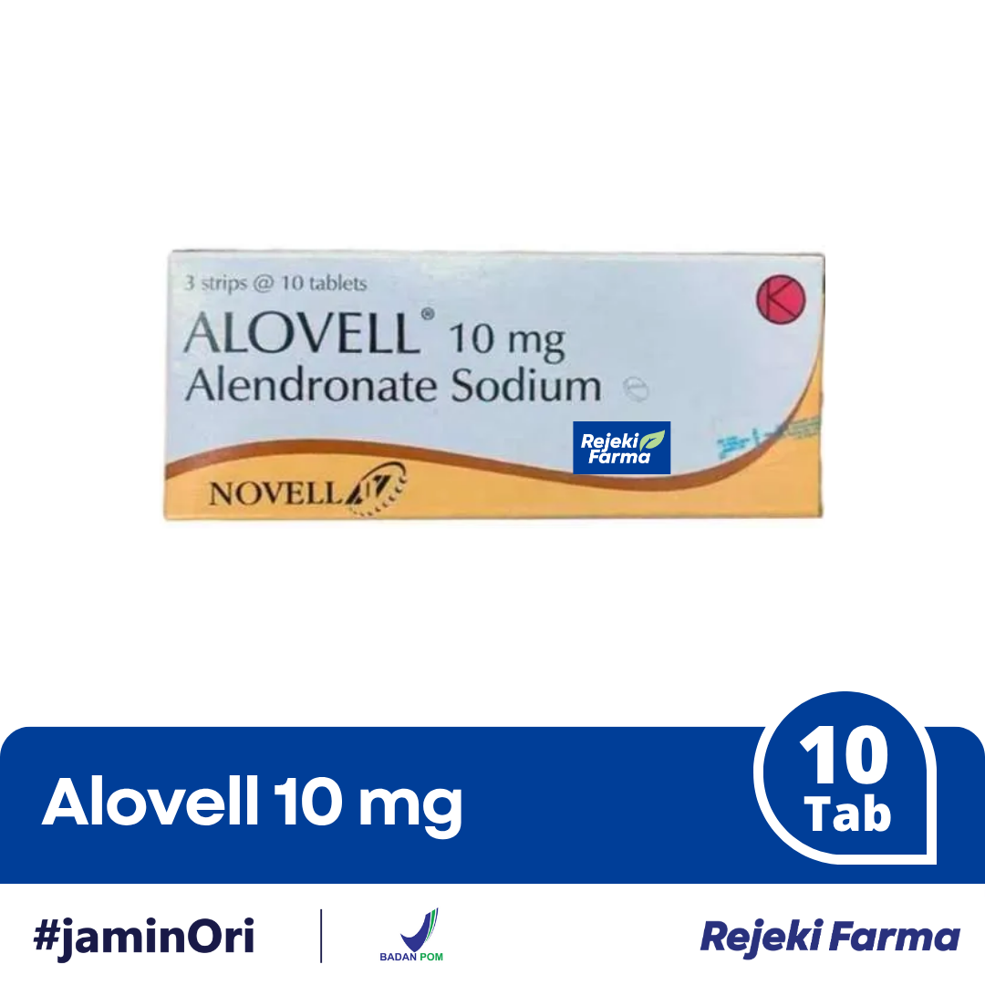 Alovell 10 mg Novell - 1 Strip isi 10 Tablet