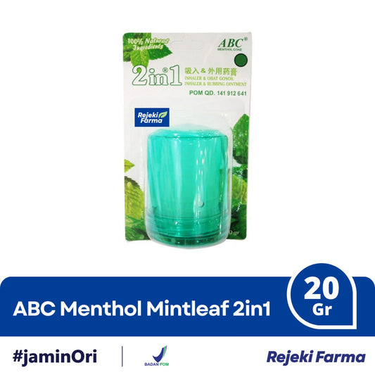 ABC Menthol Mintleaf 2in1 - 20 gram