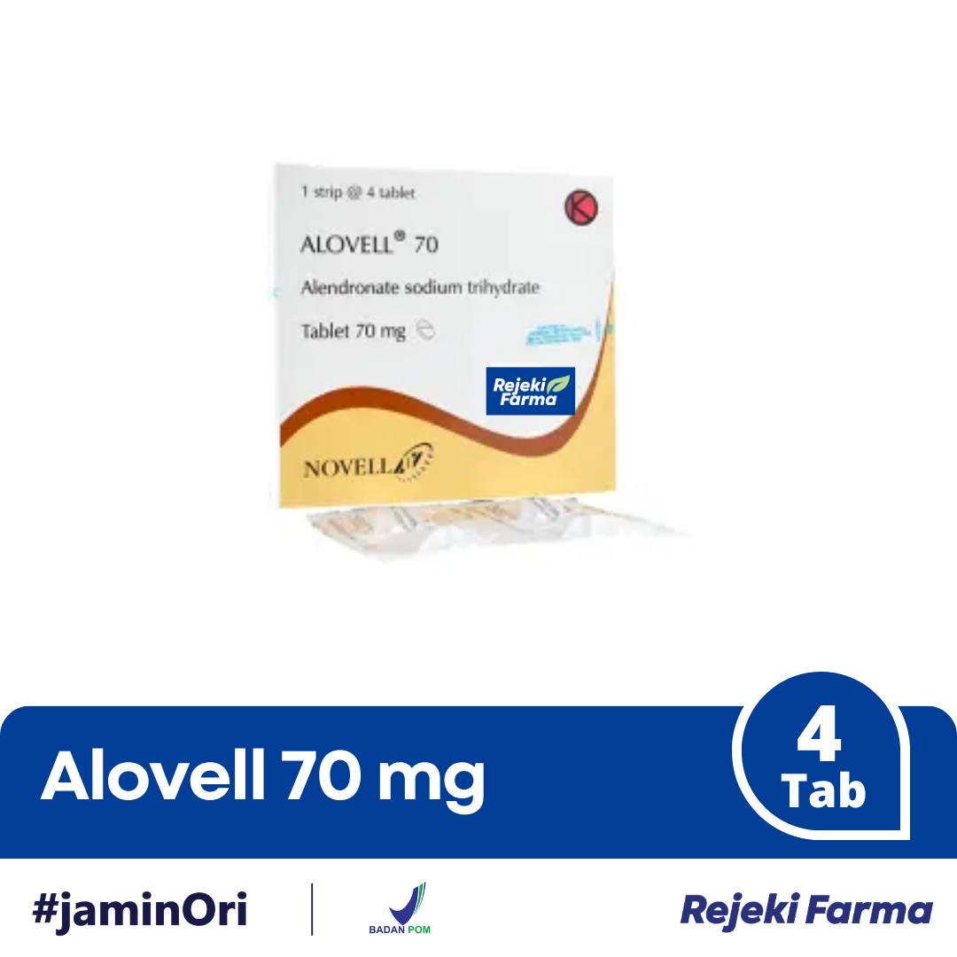 Alovell 70 mg Novell - 1 Strip isi 4 Tablet