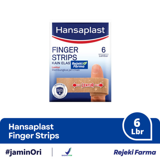 Hansaplast Finger Strips - 1 Strip isi 6 Lembar