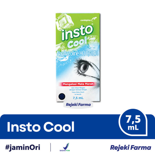 Insto Cool Eye Drops - 1 Botol 7.5 mL