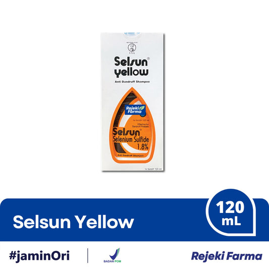 Selsun Yellow Selenium Sulfide 1.8% - 120mL