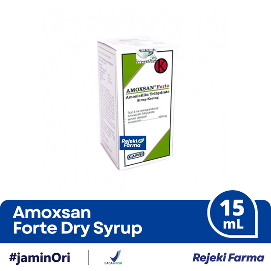 Amoxsan Forte Dry Syrup - 15 mL