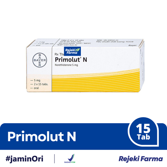 Primolut N - 1 Strip isi 15 Tablet