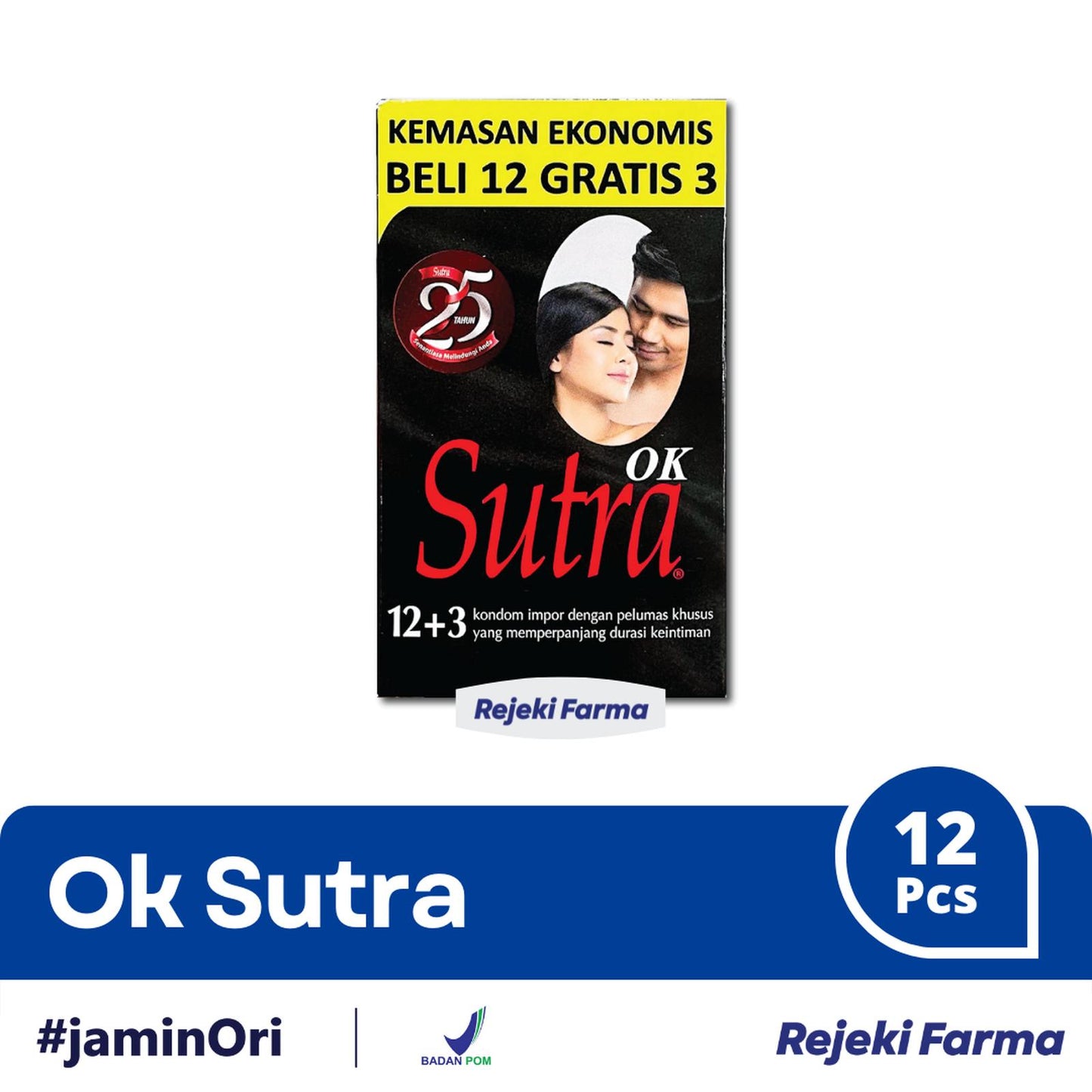 Kondom Sutra OK - Isi 12 Pcs