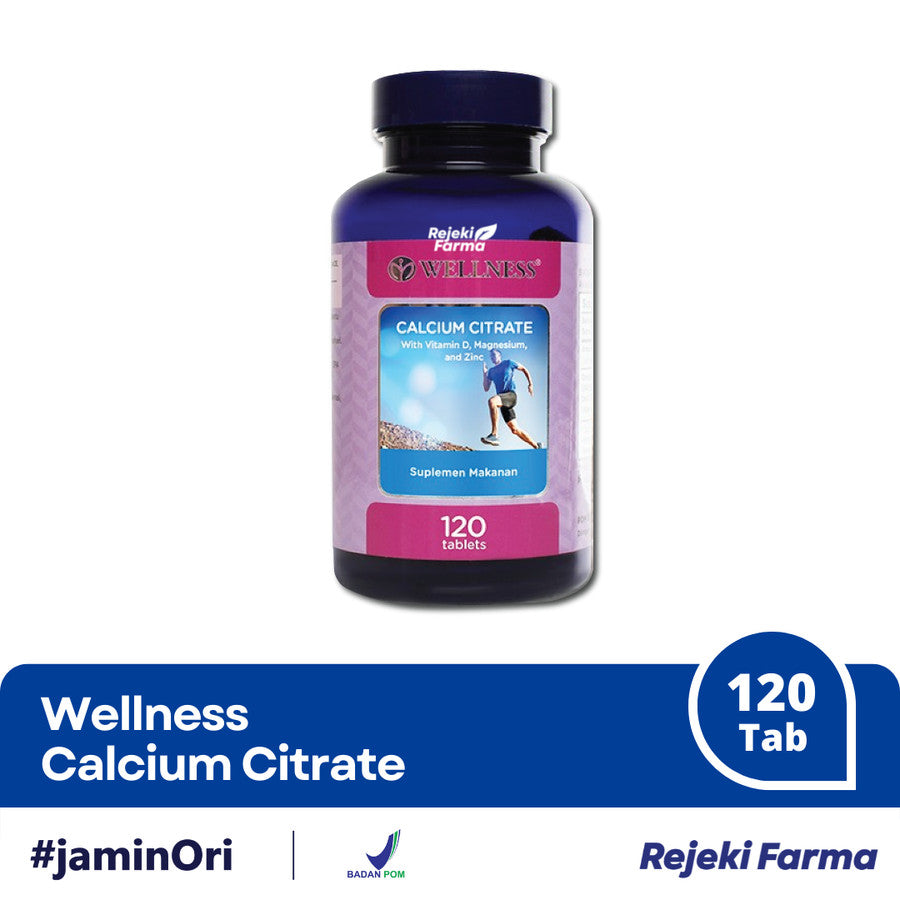 WellNess Calcium Citrate - 120 tablet
