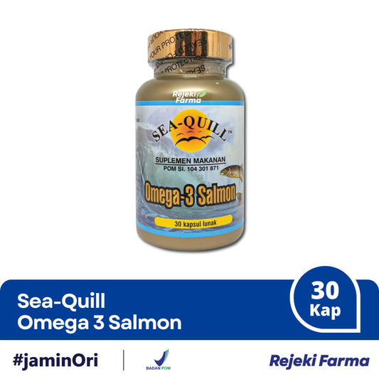 SeaQuill Omega 3 Salmon - 30 Kapsul