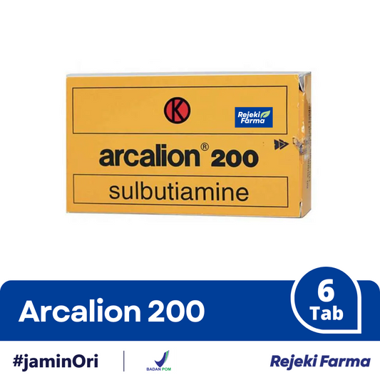 Arcalion 200 mg - 1 Strip 6 Tablet