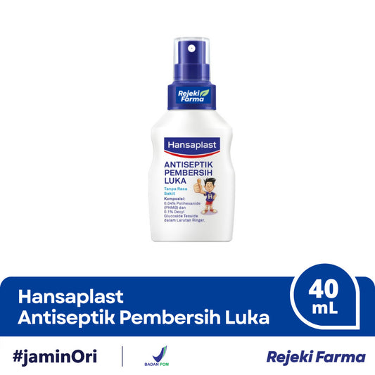 Hansaplast Antiseptik Pembersih Luka Spray - 40 mL