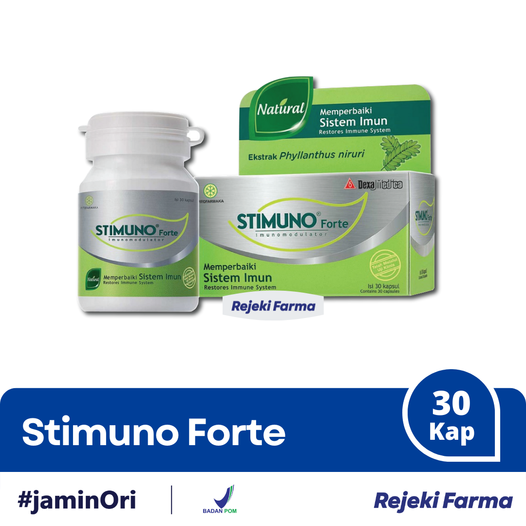 Stimuno Forte Kapsul - 1 Box isi 30 Kapsul