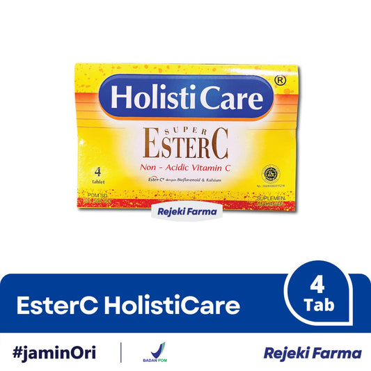 Holisticare Ester-C - 1 Strip isi 4 Tablet