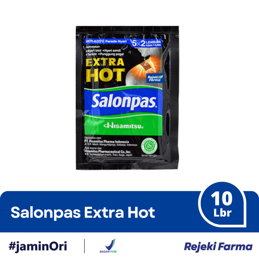 Salonpas Extra Hot - 1 Strip 5 x 2 Lembar