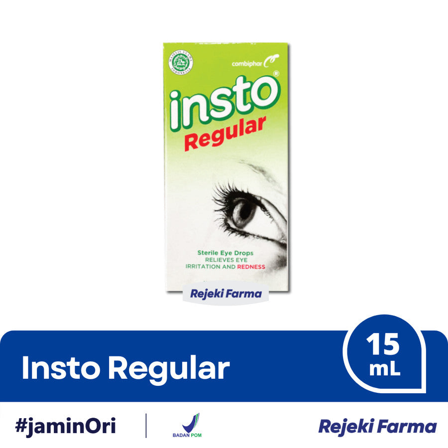Insto Regular Eye Drops - 1 Botol isi 15 mL