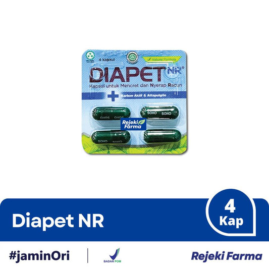 Diapet NR - 1 Strip isi 4 Kapsul