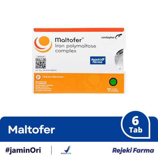 Maltofer - 1 Strip isi 6 Tablet