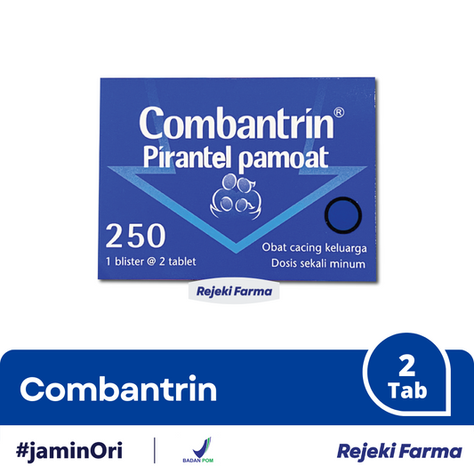 Combantrin 250 Mg - 1 Strip 2 Tablet