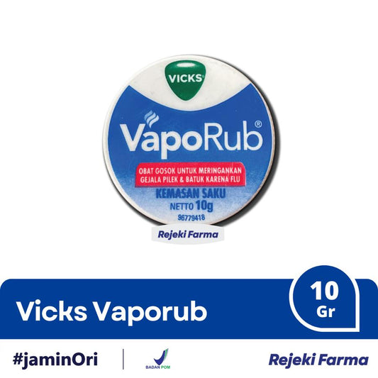 Vicks VapoRub Kemasan Saku - 10 Gram