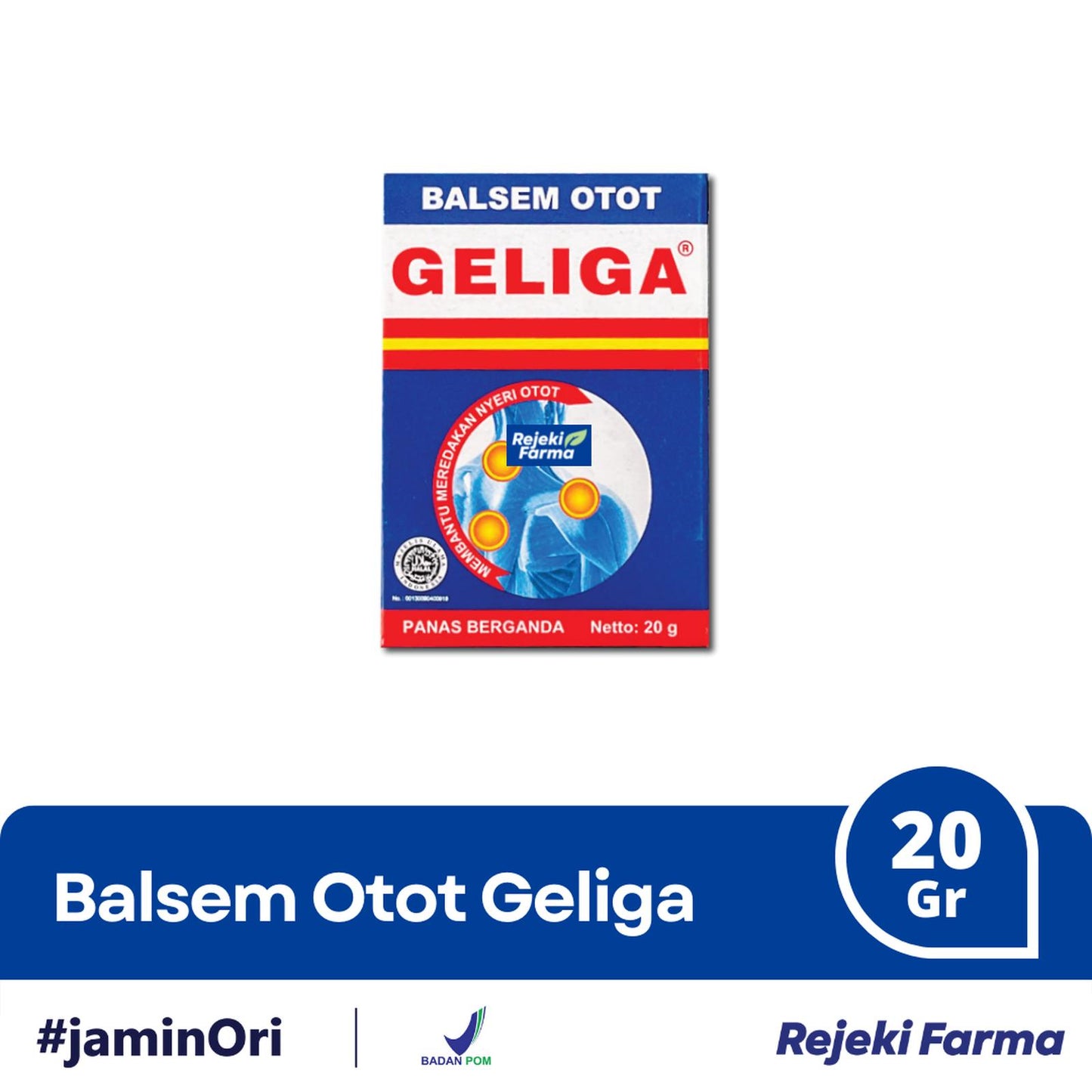 Balsem Otot Geliga - 20 Gram