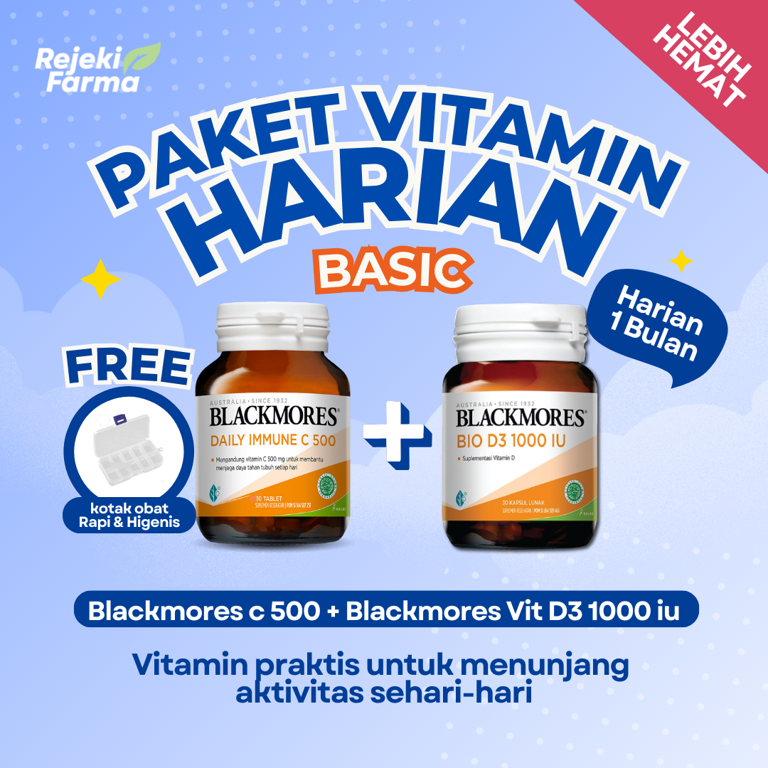 Paket Bundling Vitamin Basic - 1 Bulan