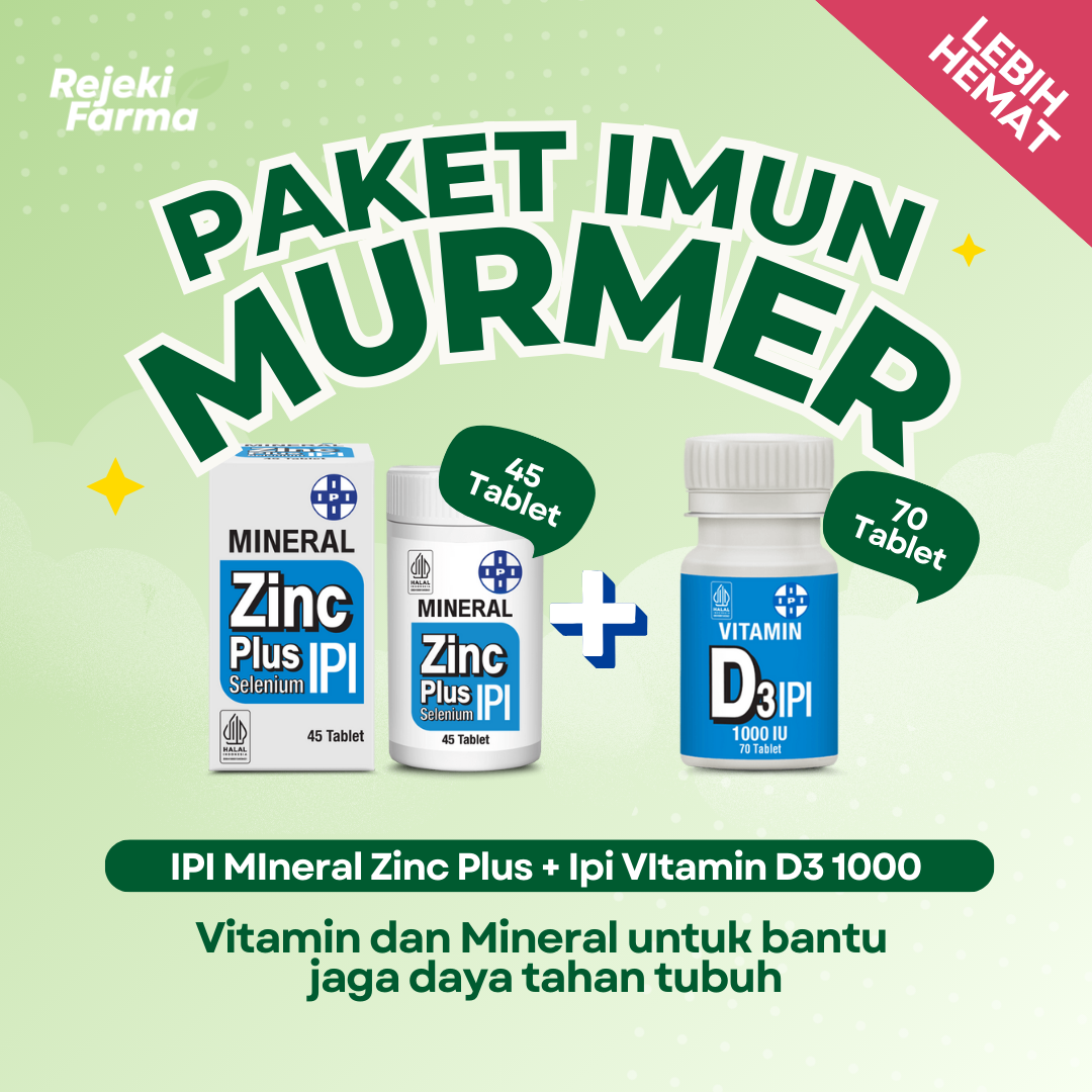 Paket Bundle Bundling Imun - 45 Tablet + 70 Tablet