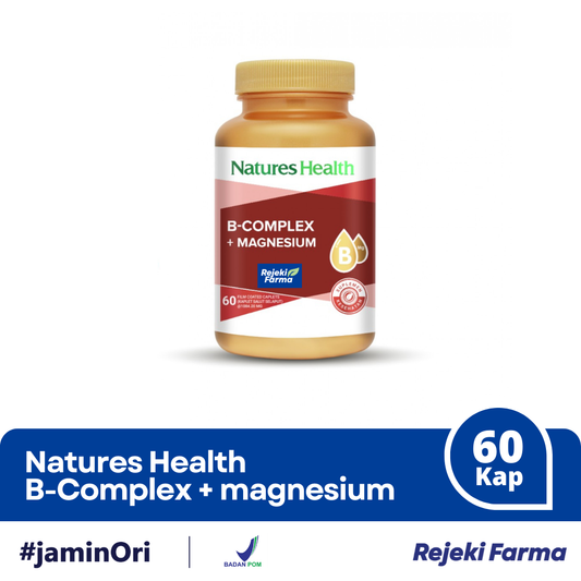 Natures Health B-Complex + Magnesium - 60 Kaplet
