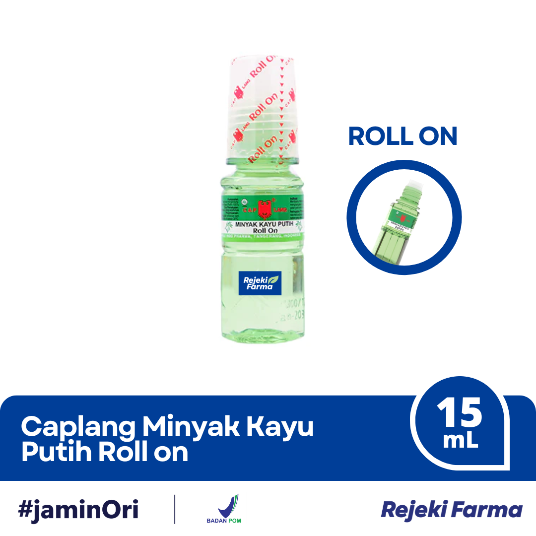 Caplang Minyak Kayu Putih Roll On - 15 ml
