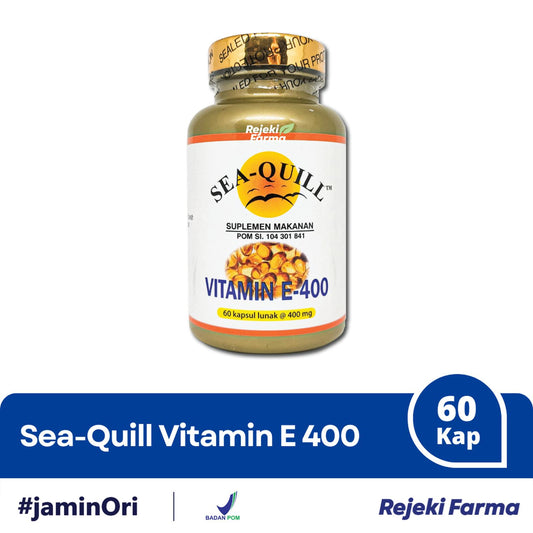Sea-Quill Vitamin E 400 IU Isi 60 Kapsul