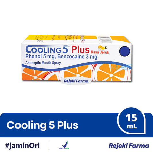 Cooling 5 Plus Orange - 15 mL