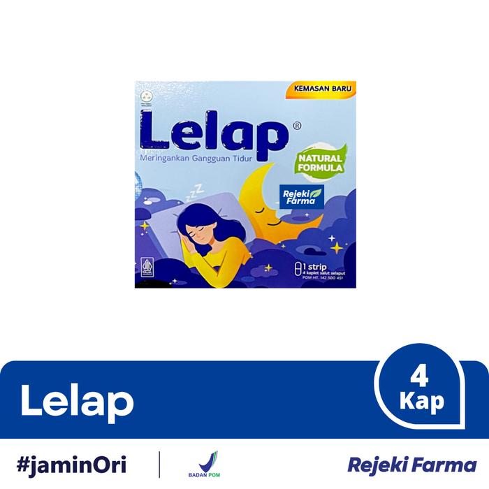 Lelap - 1 Strip isi 4 kaplet