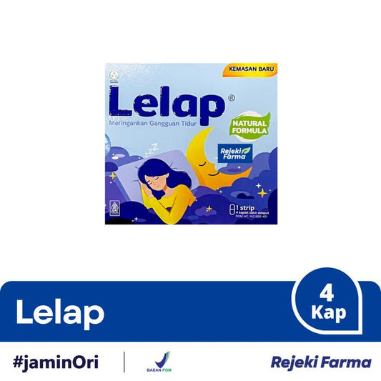 Lelap - 1 Strip isi 4 kaplet