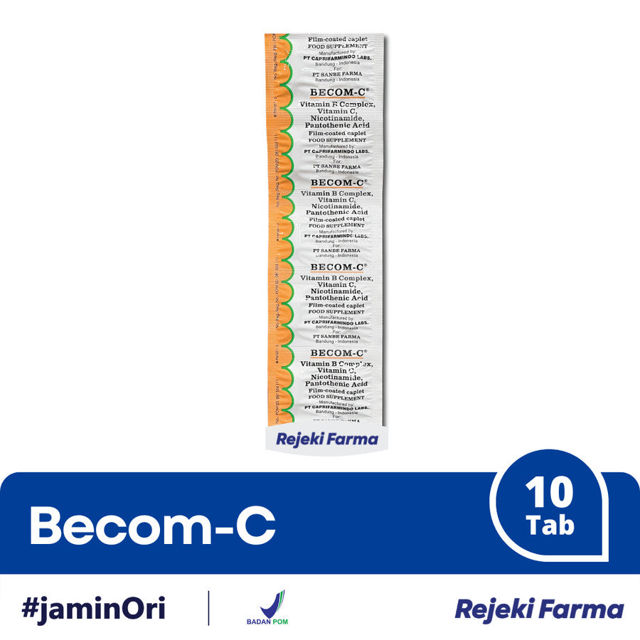 Becom-C - 1 Strip 10 Kaplet
