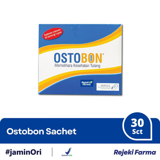Ostobon Sachet - 1 Box isi 30 Sachet