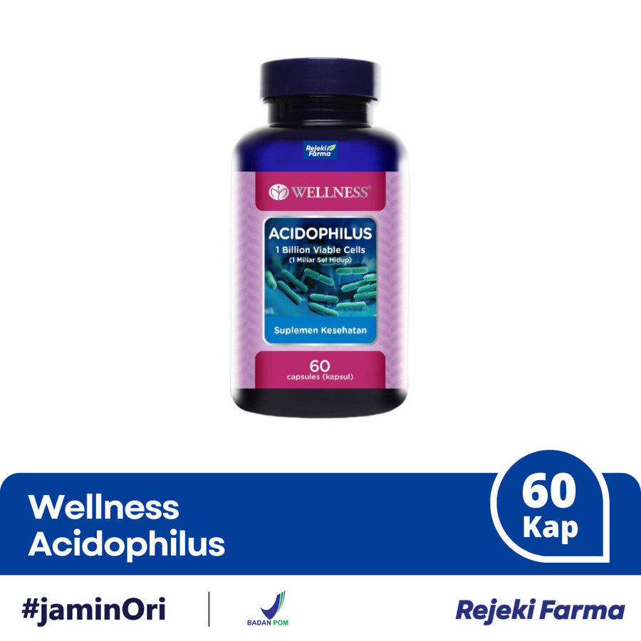 Wellness Acidophilus - 60 Kapsul
