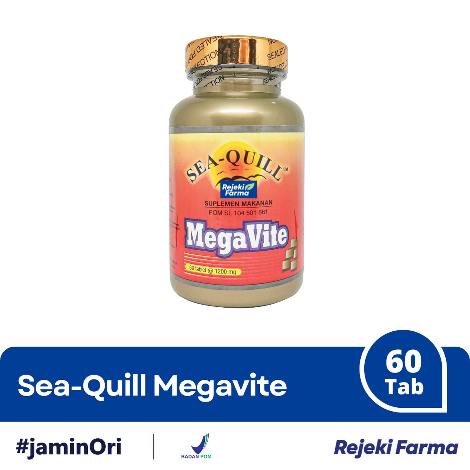 SeaQuill MegaVite - 60 Tablet – Apotek Rejeki Farma