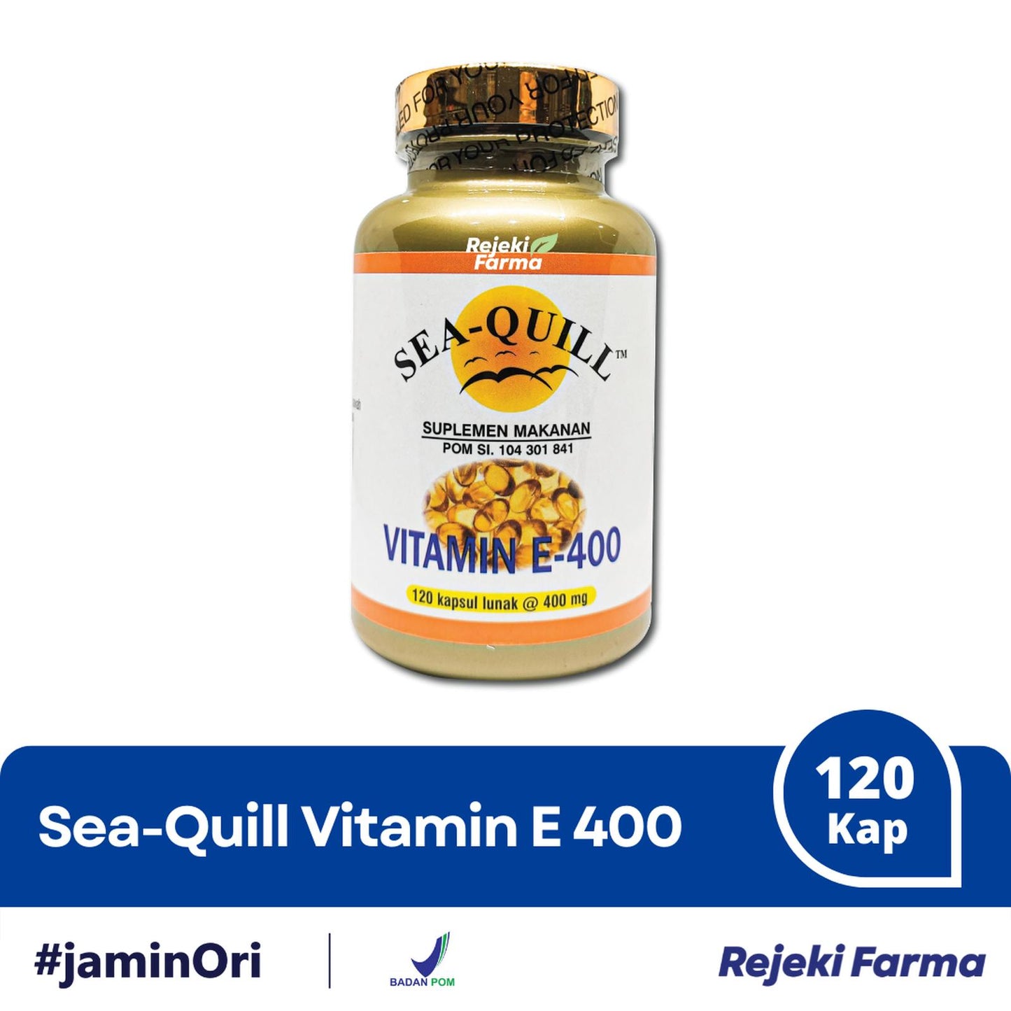 Sea-Quill Vitamin E 400 IU - 120 Kapsul