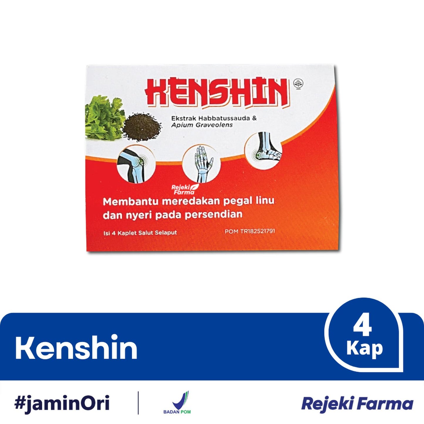 KENSHIN - 1 Strip isi 4 Kaplet